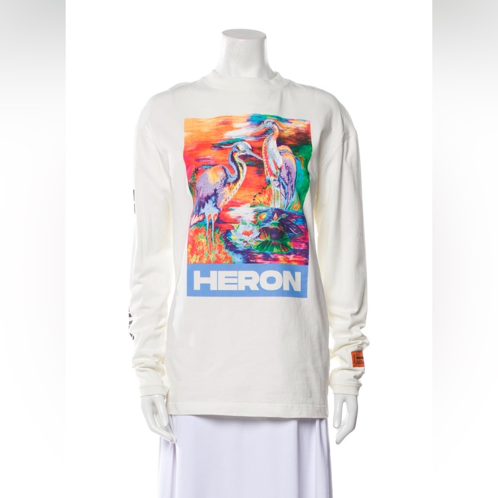 Heron Preston Graphic Long Sleeve Shirt